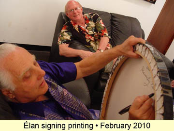 Cathedral City Artist: Elan Vital, Elans Fantastic Patrons | Elan signing 2-10